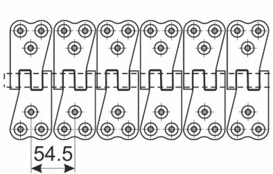 Механический шарнирно-винтовой соединитель Вулкан-Монолит 120/1250