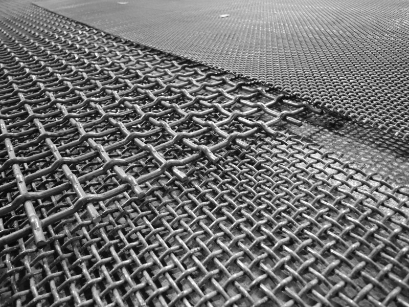 Тканые металлические сита для грохотов