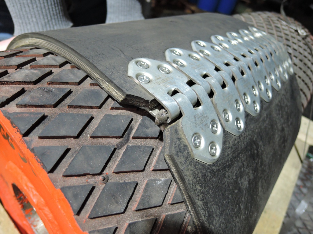 Ромбовидная футеровка барабанов