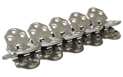 Механический шарнирно-винтовой соединитель для конвейерных лент MLT MS55