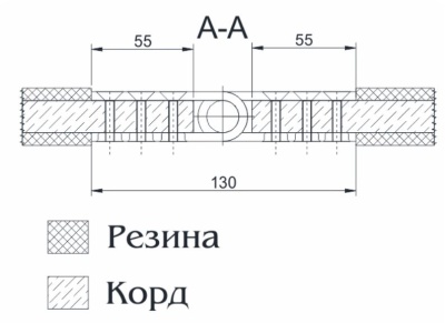Механический шарнирно-винтовой соединитель Вулкан-Монолит 120/2000